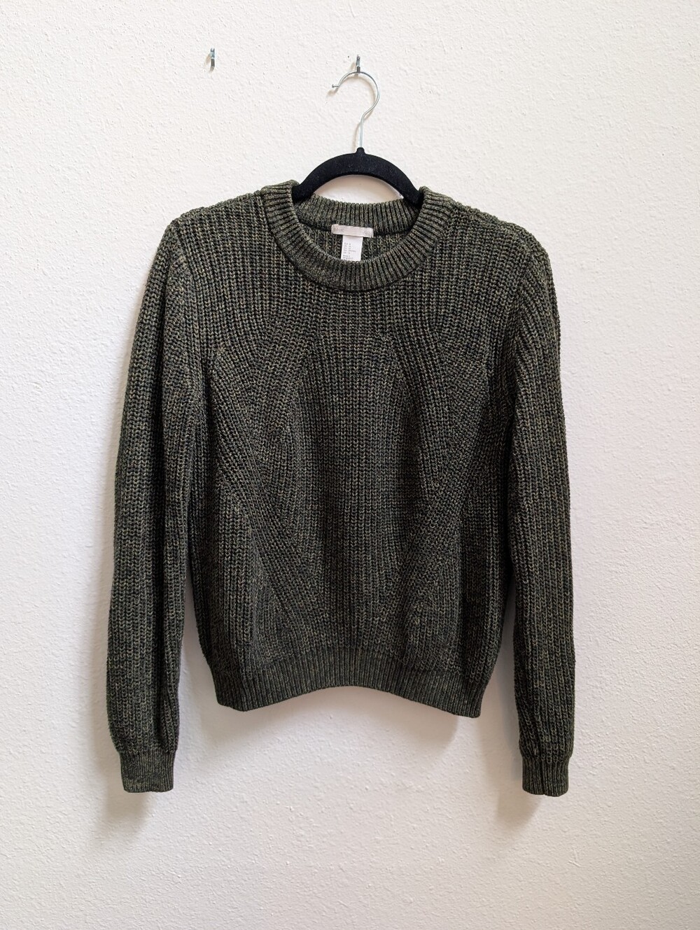 H&M Olive Green Knit Sweater